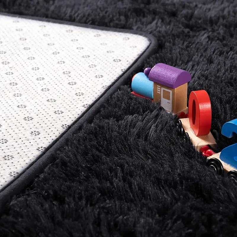 ALFOMBRA TERCIOPELO ( NEGRA )
