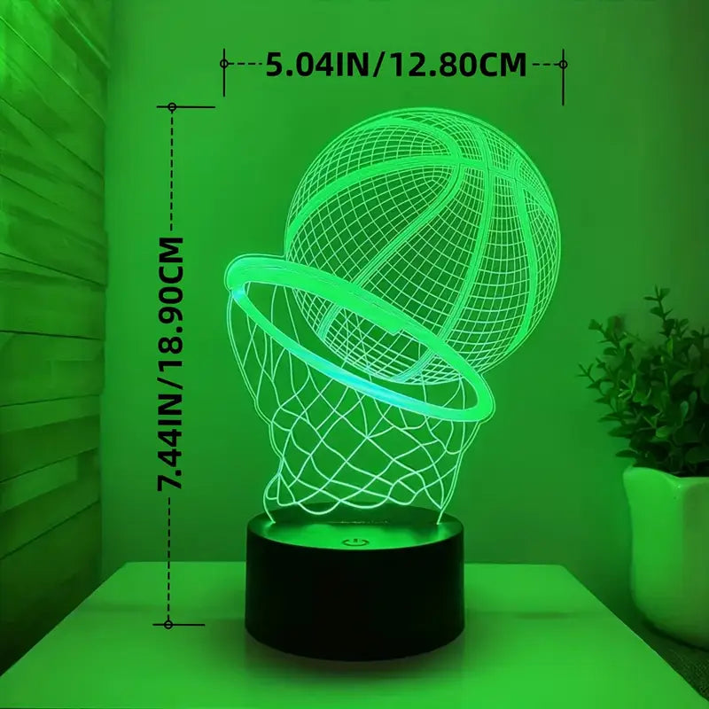 Lámpara led de básquetball