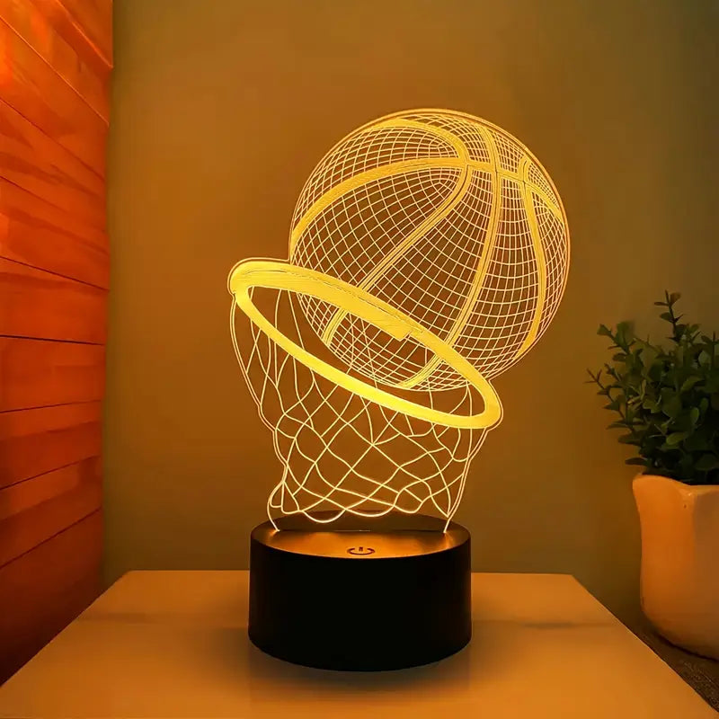 Lámpara led de básquetball